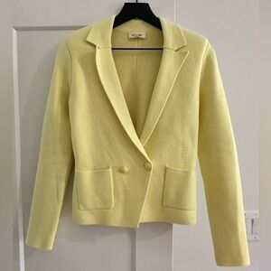 L'AGENCE Light Yellow Blazer